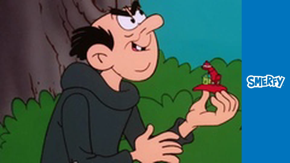 Smerfozapominajki / Prezent na Dzień Papy