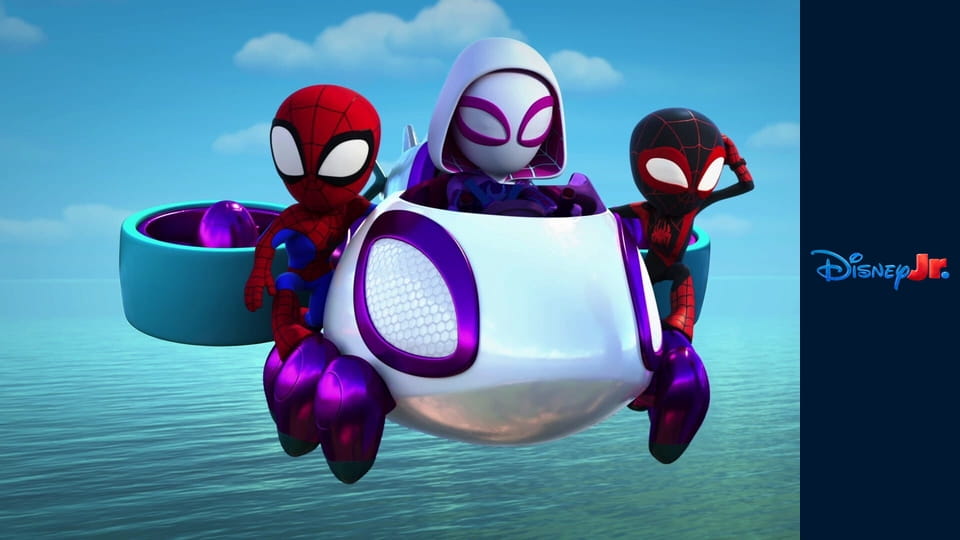 Spidey i superkumple S4E85 - Jaszczur gigant / Dzika ekipa Nosorożca