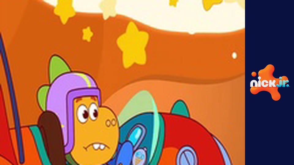 М/с "Тім Рекс у космосі", 1 сезон, 3 с. "Ракетні перегони / Магія / Батьки".