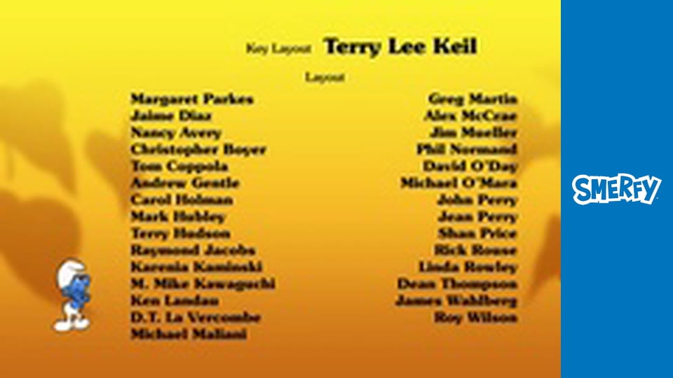 Każdy obraz smerfuje historię