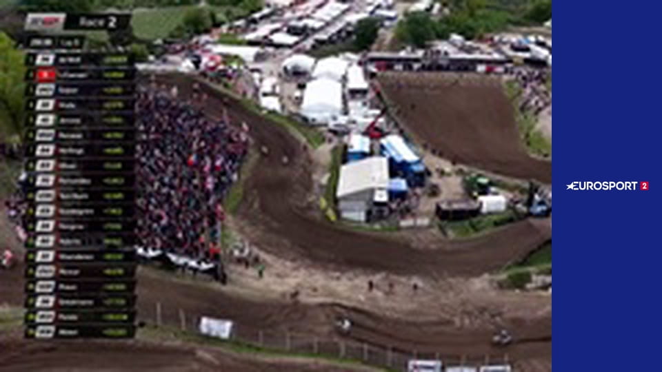 Мотоспорт. Мотокросс. Чемпионат мира. Этап 5 в Пьетрамурате, Италия. Класс MXGP. Гонка 2.