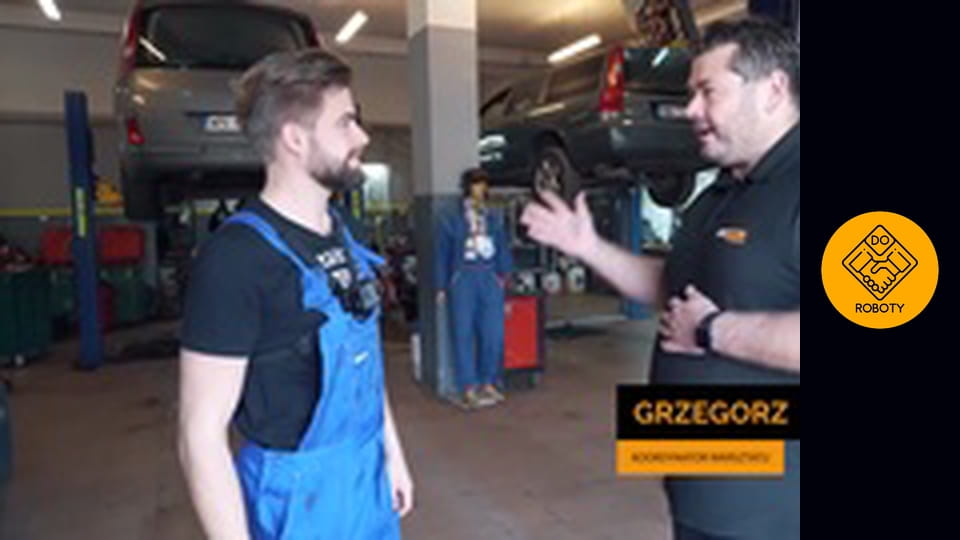 SPRAWDZIŁEM JAK WYGLĄDA PRACA MECHANIKA SAMOCHODOWEGO