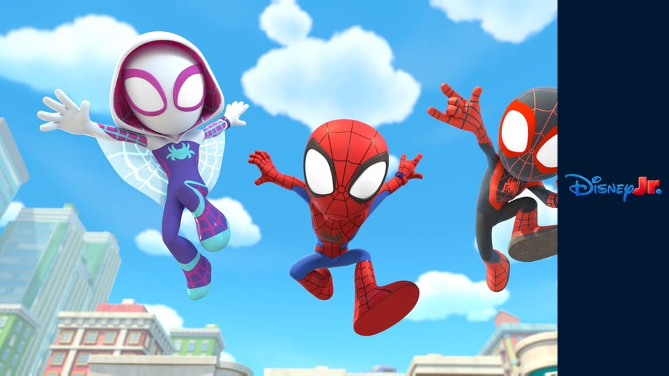 Spidey and His Amazing Friends S4E90 - Voyage to Spider Island / Superhero Soak