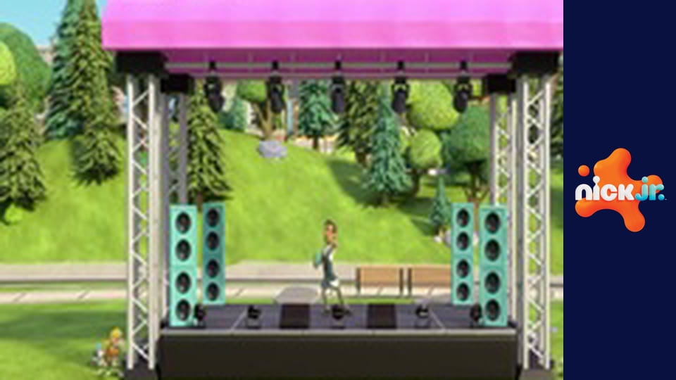 М/с "Кремез і команда", 1 сезон, 21 с. "Команда лагодить сцену для конкурсу талантів / Команда майструє інструменти".