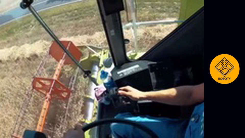 Żniwa na polskiej wsi *pierwszy raz w kombajnie