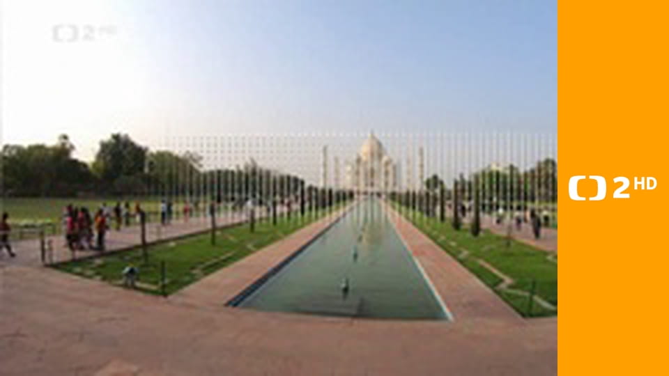 Starobylé stavby - Tádž Mahal