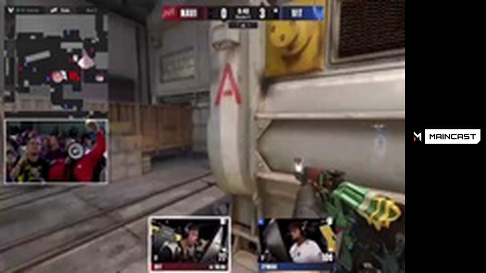 NAVI vs Team Vitality. Гра 2. StarLadder Budapest Major.