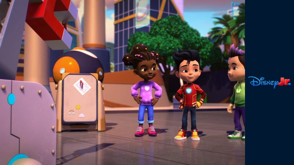 Iron Man and His Awesome Friends S1E14 - Iron Friends Go Camping, The/ Swarm and Bugs Go to a Concert