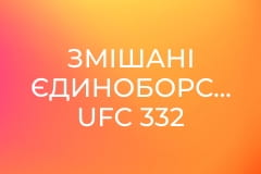 Змішані єдиноборства. UFC 332 у Солт-Лейк-Сіті, США. Наталія Сілва - Ван Цун.