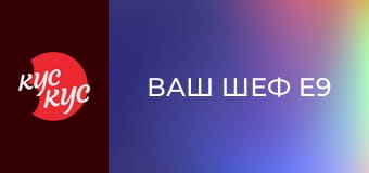 Ваш шеф E9