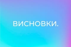 Висновки.