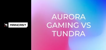 Aurora Gaming vs Tundra Esports. Гра 1. BLAST Slam VII.