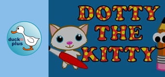 Dotty, the Kitty - Rabbit with Carrot
