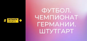 Футбол. Чемпіонат Німеччини. Штутгарт - Боруссія Дортмунд.