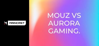 MOUZ vs Aurora Gaming. Гра 1. PGL Astana.