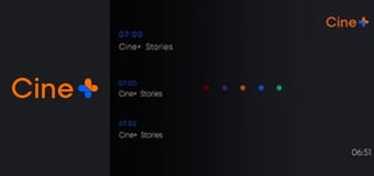 "Cine+ Stories".