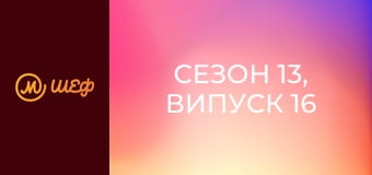Сезон 13, Випуск 16