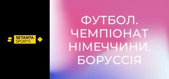 Футбол. Чемпіонат Німеччини. Боруссія Дортмунд - Фрайбург.