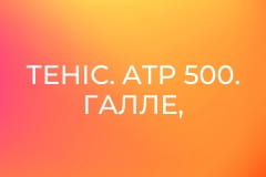 Теніс. ATP 500. Галле, Німеччина. Фінал.