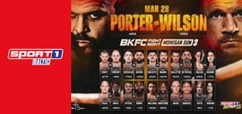 Бокс голыми кулаками. BKFC Fight Night в Мохеган Сан Арена, США.
