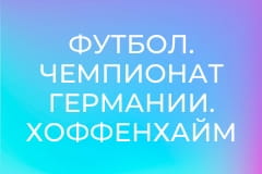 Футбол. Чемпионат Германии. Хоффенхайм - Байер 04 Леверкузен.