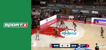 Баскетбол. Чемпіонат Німеччини. Бундесліга. 1/4 фіналу. Вюрцбург - Бонн. Матч 3.