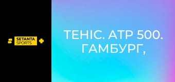 Теніс. ATP 500. Гамбург, Німеччина. 1/4 фіналу. Пряма трансляція.