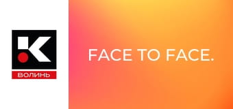 Face to face.