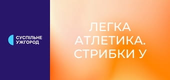 Легка атлетика. Стрибки у висоту. Меморіал Дем'янюка. Чоловіки.
