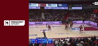 Баскетбол. Чемпіонат Італії. LBA. Плей-оф. 1/2 фіналу. Венеція - Віртус Болонья. 3-й матч.