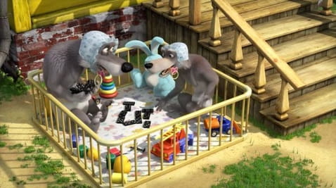 69. How many wolves feed...