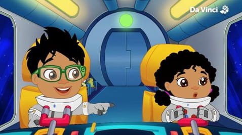 Darwin and Newts (2017) – 2 season 12. space invaders