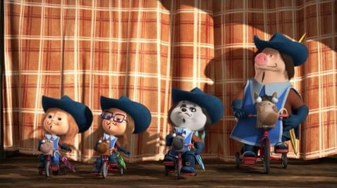 64. Three Mashketeers