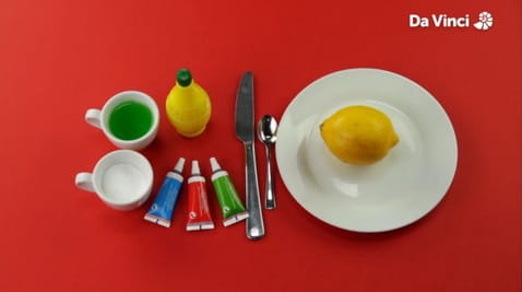 36. Citronu vulkāna eksperiments