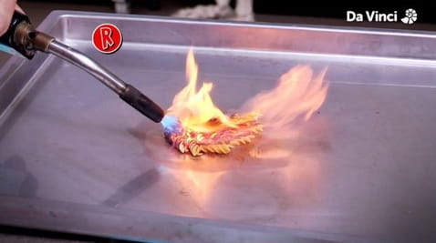 8. Setting Food on Fire
