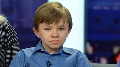 Сильный хрупкий мальчик