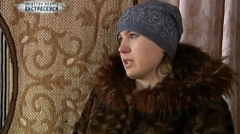 Saleswoman in bran