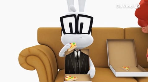 3. Коробка для пиццы