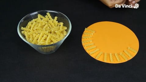 11. Fusilli Pasta Lion