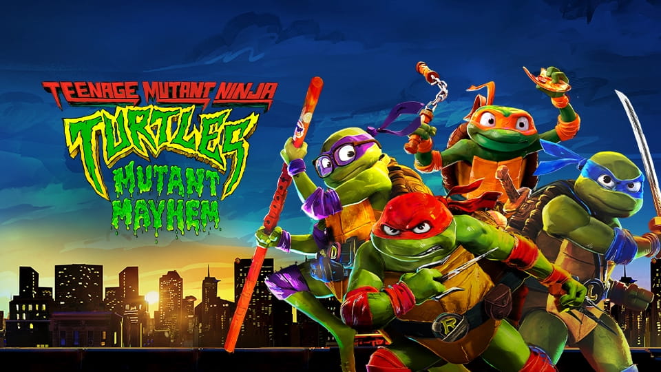 Reboque Teenage Mutant Ninja Turtles: Mutant Mayhem