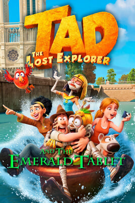 Glejte Tad the Lost Explorer and the Emerald Tablet na spletu