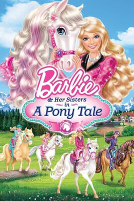 Glejte Barbie in njene sestre v zgodbi o ponijih na spletu