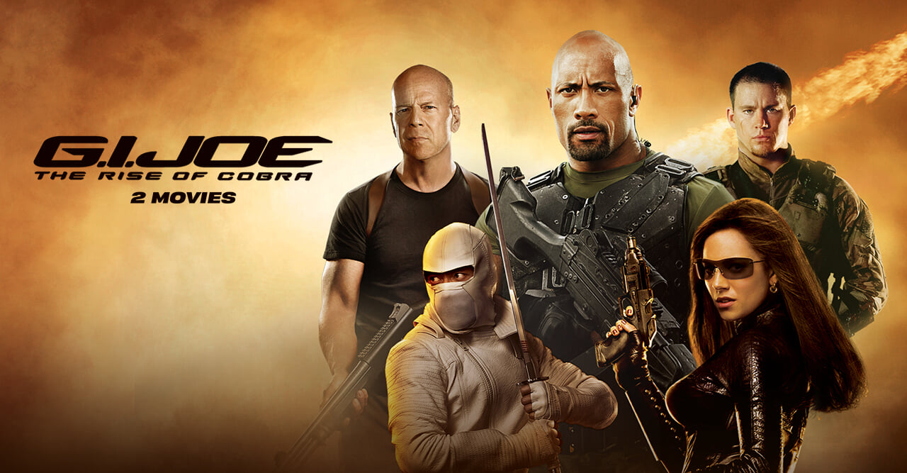 G.I. JOE: THE RISE OF COBRA (2 MOVIES)