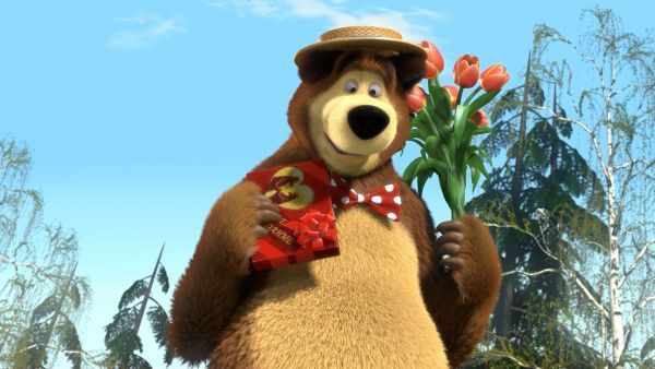 Masha and the Bear (2009) - 4. tracks of unknown animals