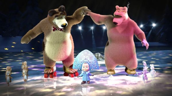 Маша и Медведь (2009) – 10. праздник на льду