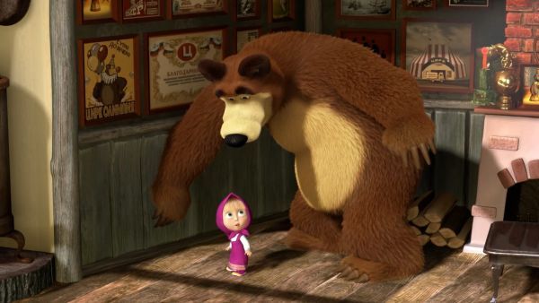 Masha and the Bear (2009) - 13. cine nu este ascuns, nu sunt vinovat!