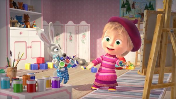 Masha and the Bear (2009) - 63.  surprise! surprise! happy easter!